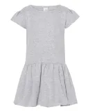 Rabbit Skins 5320 Infant Baby Rib Dress HEATHER