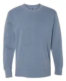 Comfort Colors 1536 French Terry Crewneck BLUE JEAN