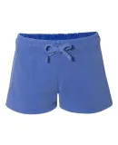 Comfort Colors 1537L Women's French Terry Shorts FLO BLUE