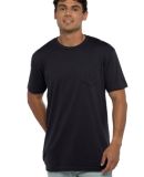 Next Level Apparel 3605 Unisex Pocket Crew in Black