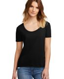 Next Level Apparel 5030 Women's Droptail Scoop Nec in Black