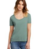 Next Level Apparel 5030 Women's Droptail Scoop Nec in Stonewash green