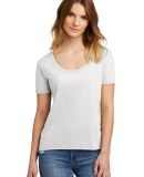 Next Level Apparel 5030 Women's Droptail Scoop Nec in White