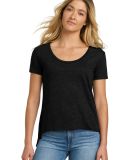 Next Level Apparel 5030 Women's Droptail Scoop Nec in Black