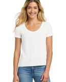 Next Level Apparel 5030 Women's Droptail Scoop Nec in White