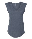 Next Level Apparel 5040 Women's Festival Sleeveles in Antique denim