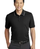 Nike AA1849  Dri-FIT Edge Tipped Polo Black/White