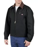 758 Dickies Blanket Lined Duck Jacket  BLACK