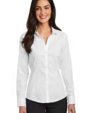 Red House RH250   Ladies Pinpoint Oxford Non-Iron  in White