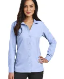 Red House RH470   Ladies Nailhead Non-Iron Shirt Blue Pearl