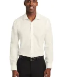 Red House RH620   Slim Fit Pinpoint Oxford Non-Iro in Ivorychiff