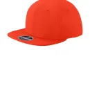 New Era NE404   Original Fit Diamond Era Flat Bill in Deep orange