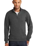 Port & Company PC850Q  Fan Favorite Fleece 1/4-Zip Dark Hthr Grey