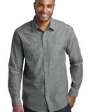 Port Authority Clothing W380 Port Authority Slub C in Grey