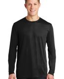 Sport Tek ST450LS Long Sleeve in Black