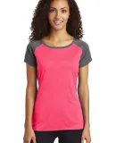 Sport Tek LST362 Sport-TekÂ® Ladies Heather-On-H Pink Rasp H/GH