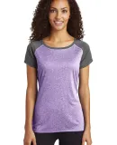 Sport Tek LST362 Sport-TekÂ® Ladies Heather-On-H Purple Hthr/GH