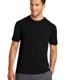 Sport Tek ST400 Sport-Tek Posi Charge Tri-Blend Wi in Black triad solid