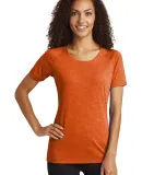 Sport Tek LST400 Sport-Tek Ladies PosiCharge Tri-B Deep Orng Hthr