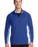 Sport Tek ST854 Sport-Tek Sport-Wick Stretch Contr Tr Royal/TrRyH