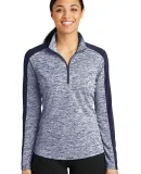 Sport Tek LST397 Sport-Tek Ladies PosiCharge Elect Tr Navy E/T Ny