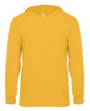 Badger Sportswear 2105 B-Core Long Sleeve Youth Ho in Gold