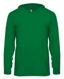 Badger Sportswear 2105 B-Core Long Sleeve Youth Ho in Kelly