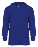 Badger Sportswear 2105 B-Core Long Sleeve Youth Ho in Royal