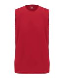 Badger Sportswear 2130 B-Core Sleeveless Youth Tee in Red