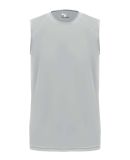 Badger Sportswear 2130 B-Core Sleeveless Youth Tee in Silver