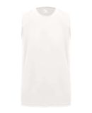 Badger Sportswear 2130 B-Core Sleeveless Youth Tee in White