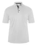Badger Sportswear 4040 Ultimate SoftLock™ Polo White/ Graphite
