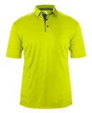 Badger Sportswear 4040 Ultimate SoftLock™ Polo Safety Yellow/ Graphite
