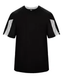 Badger Sportswear 4176 Striker Tee Black/ White