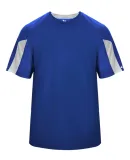 Badger Sportswear 4176 Striker Tee Royal/ White