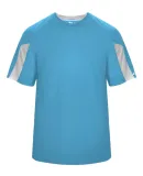 Badger Sportswear 4176 Striker Tee Columbia Blue/ White