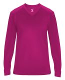 Badger Sportswear 4064 Women's Ultimate SoftLock?? in Hot pink