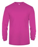 Badger Sportswear 4944 Triblend Performance Long S in Hot pink heather