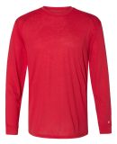 Badger Sportswear 4944 Triblend Performance Long S in Red