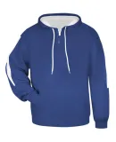 Badger Sportswear 1456 Sideline Fleece Hoodie Royal/ White