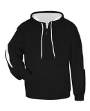 Badger Sportswear 1456 Sideline Fleece Hoodie Black/ White