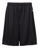 Badger Sportswear 2107 B-Dry Youth 6" Shorts in Black