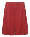 Badger Sportswear 2107 B-Dry Youth 6" Shorts in Red