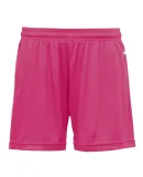 Badger Sportswear 2116 B-Core Girl's Shorts Hot Pink