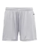 Badger Sportswear 2116 B-Core Girl's Shorts Silver