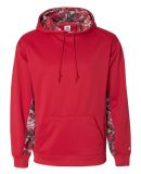 Badger Sportswear 1464 Digital Camo Colorblock Per in Red/ red