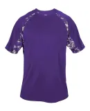 Badger Sportswear 2140 Digital Camo Youth Hook T-S Purple