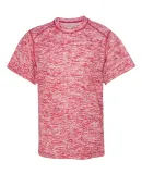 Badger Sportswear 2191 Blend Youth Short Sleeve T- Red