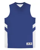 Badger Sportswear 2566 B-Pivot Rev. Youth Tank Royal/ White