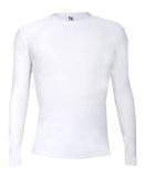Badger Sportswear 2605 Pro-Compression Youth Long  in White